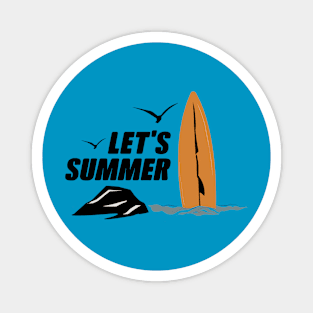 Let's Summer Magnet